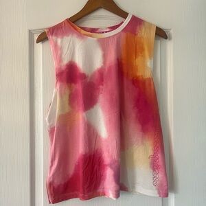 Champion Sleeveless Sport Muscle Tee Tie Dye Size L